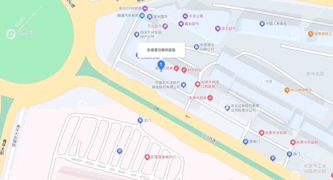 松原爱目眼科医院地址