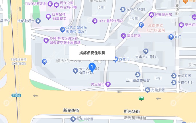 成都佰视佳眼科地址与概况飞刻网