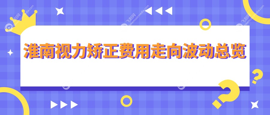 淮南视力矫正费用走向波动总览
