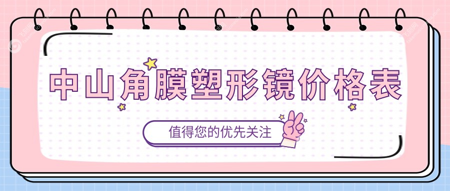 中山角膜塑形镜价格表