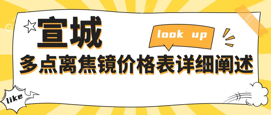 宣城多点离焦镜价格表详细阐述