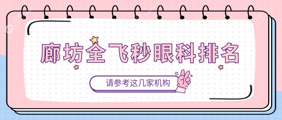 廊坊全飞秒眼科排名