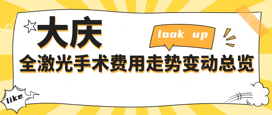 大庆全激光手术费用走势变动总览