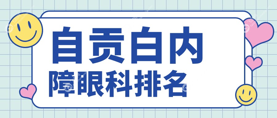 自贡白内障眼科排名