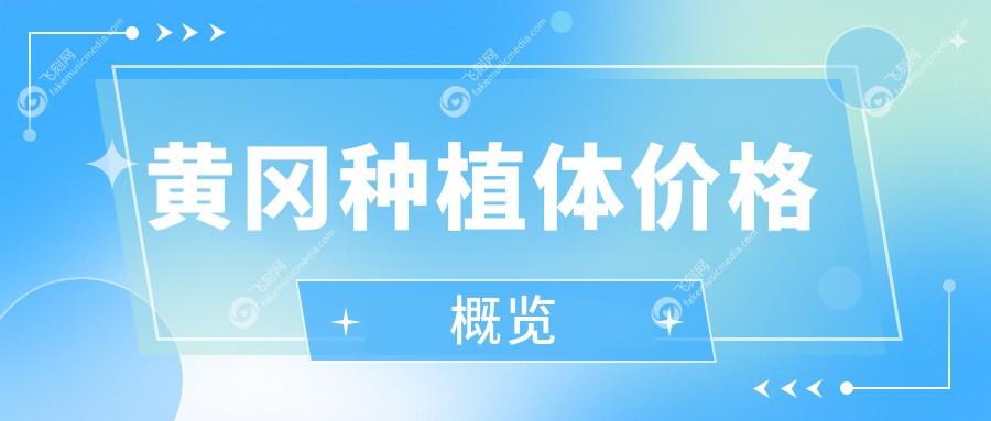 黄冈种植体价格概览