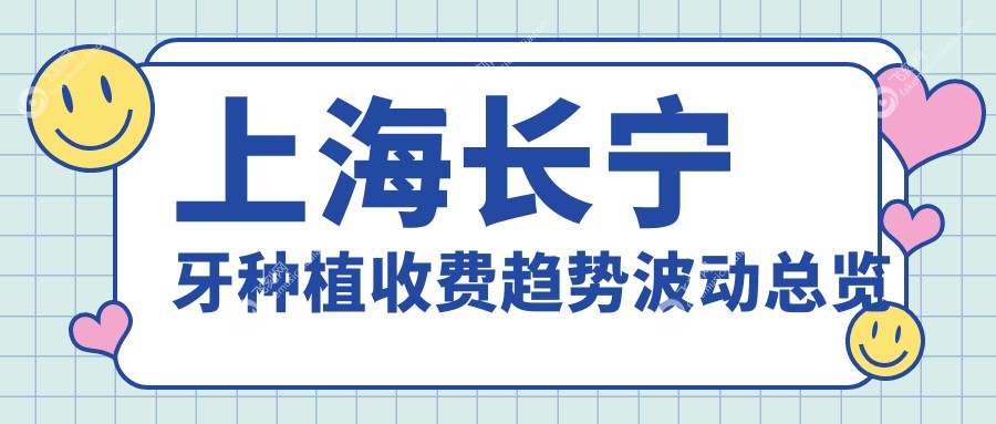 上海长宁牙种植收费趋势波动总览