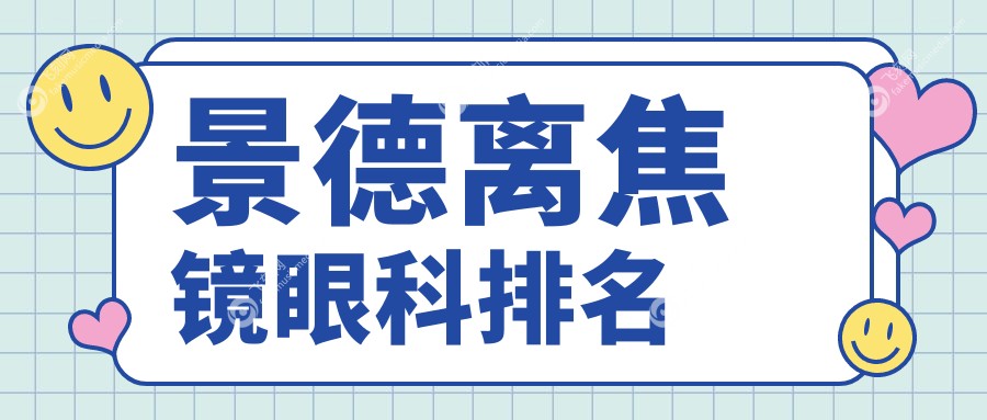 景德离焦镜眼科排名