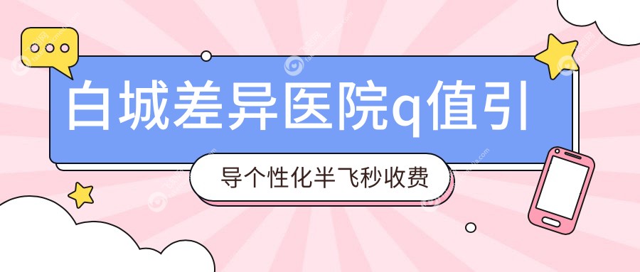 白城差异医院q值引导个性化半飞秒收费表