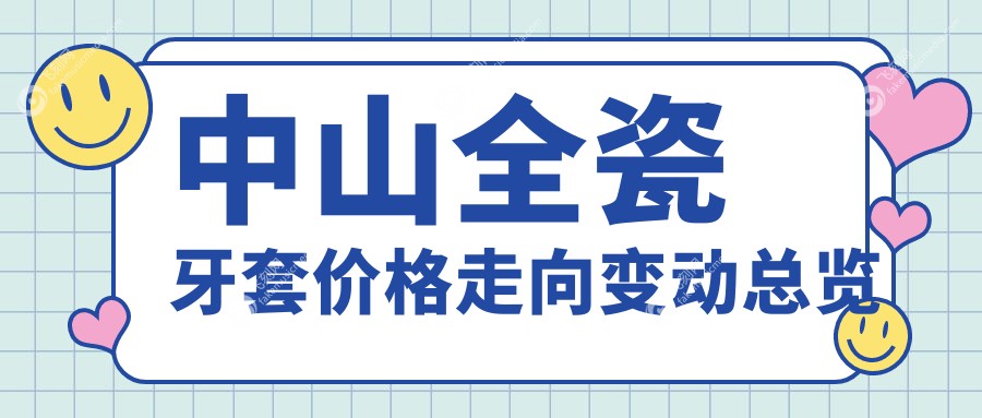 中山全瓷牙套价格走向变动总览