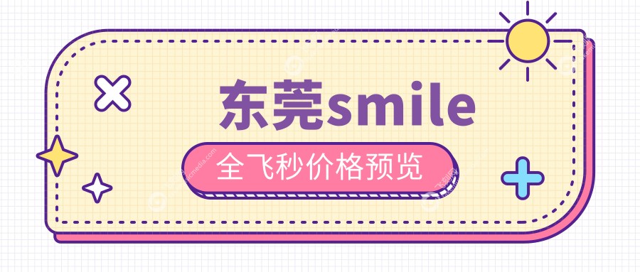 东莞smile全飞秒价格预览