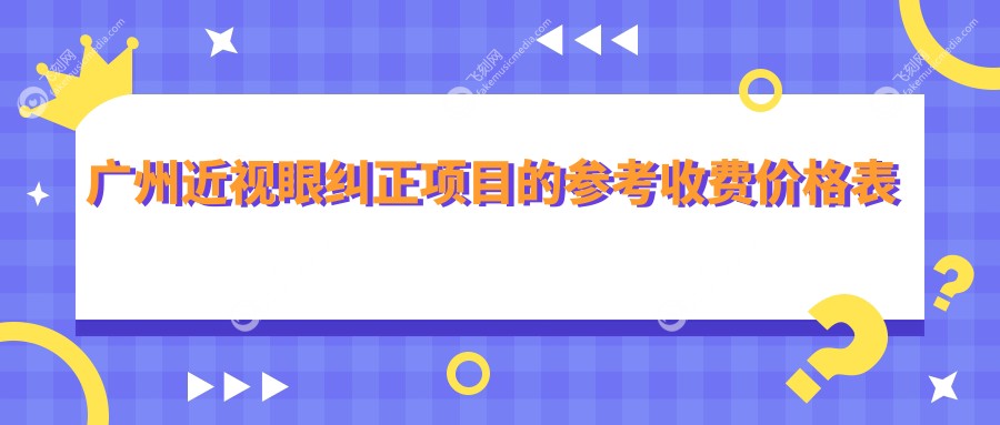 广州近视眼纠正费用详解：全光塑矫正技术价格仅需15800元起