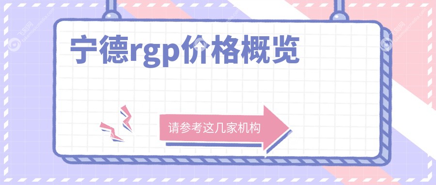 宁德rgp价格概览