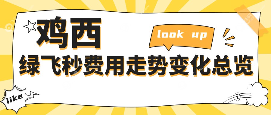 鸡西绿飞秒费用走势变化总览