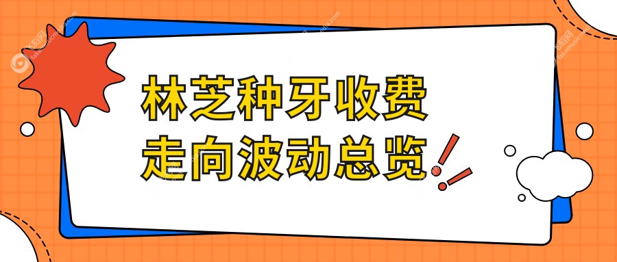 林芝种牙收费走向波动总览