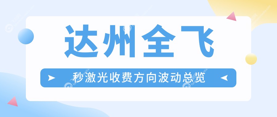 达州全飞秒激光收费方向波动总览